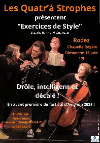 Concert : Exercices de style