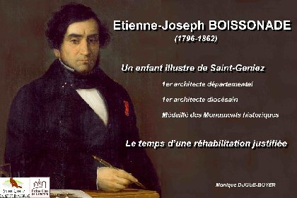 Conférence sur Etienne-Joseph Boissonade à St Geniez d'Olt