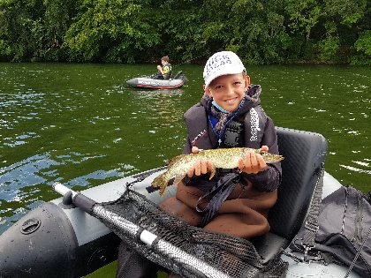 Stage de pêche en float-tube