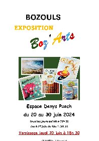 Exposition Boz' Arts
