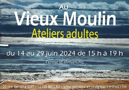 Exposition  ateliers adultes  du Vieux Moulin