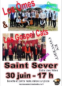 Concert Los Omes / Les Gospel Cats