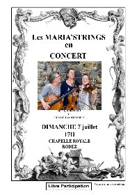 Concert : Les Maria'strings