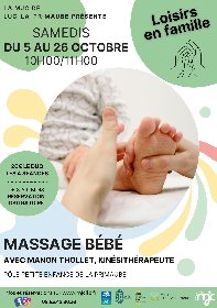 LOISIRS EN FAMILLE : Massage bébé