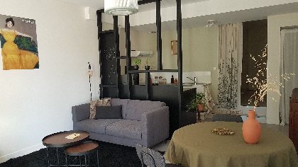 Coin salon - repas, La Maison