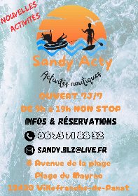 Sandy Base de loisirs , OFFICE DE TOURISME DE PARELOUP LEVEZOU