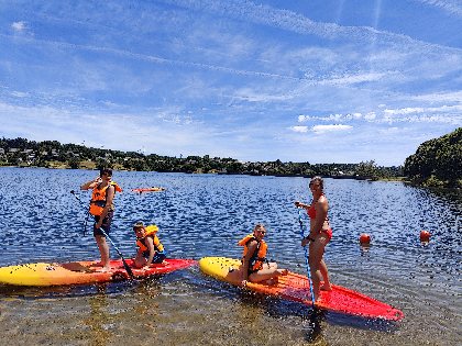 Sandy Base de loisirs - Location de pédalos, canoë, paddle, OFFICE DE TOURISME DE PARELOUP LEVEZOU