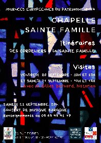 JEP 2024 - Chapelle Sainte Famille