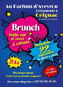 Brunch au restaurant Au Parfum d'Aveyron